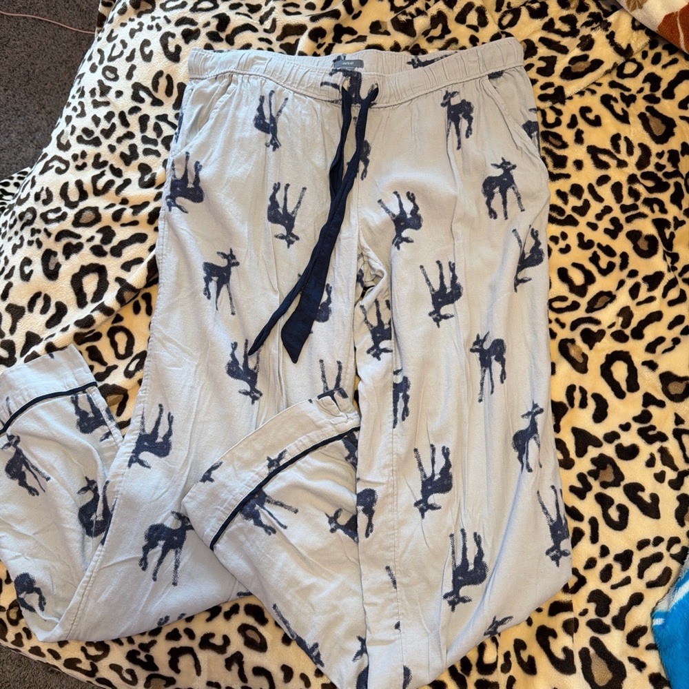 Aerie Blue and White Pajama Pants